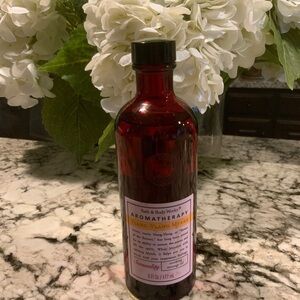 Ylang Ylang Myrrh Aromatherapy Bath and Body works soothing massage oil